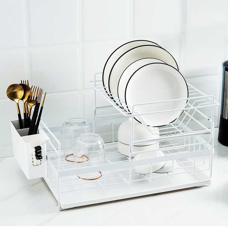 kitchen dish storage rack