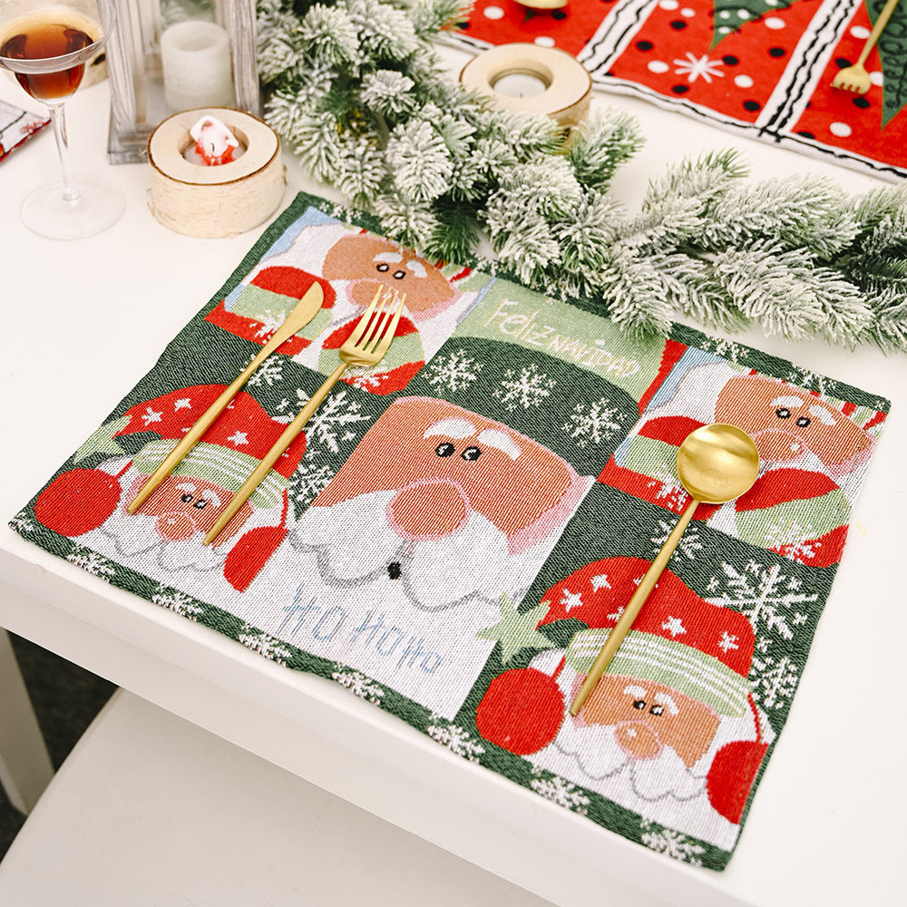 Christmas Home Knitted Cloth