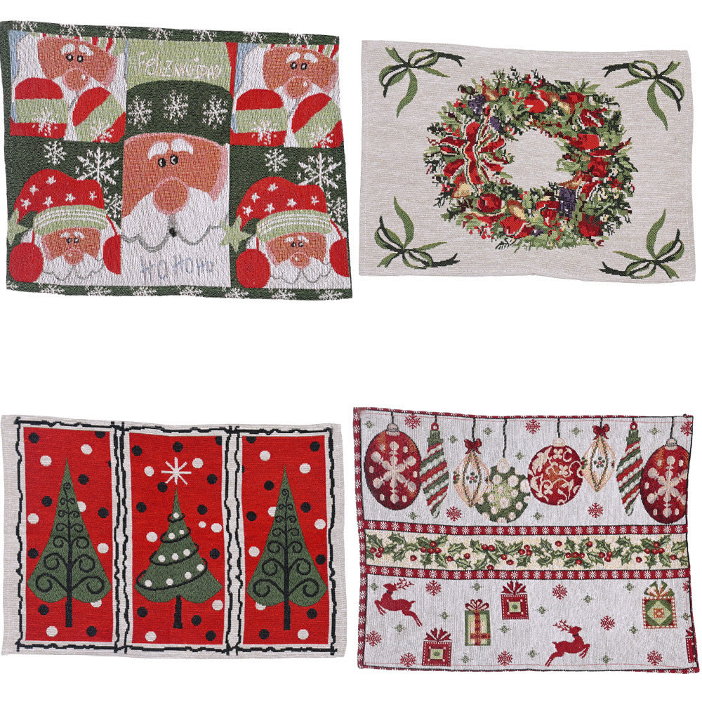 Christmas Home Knitted Cloth