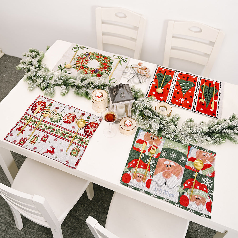 Christmas Home Knitted Cloth