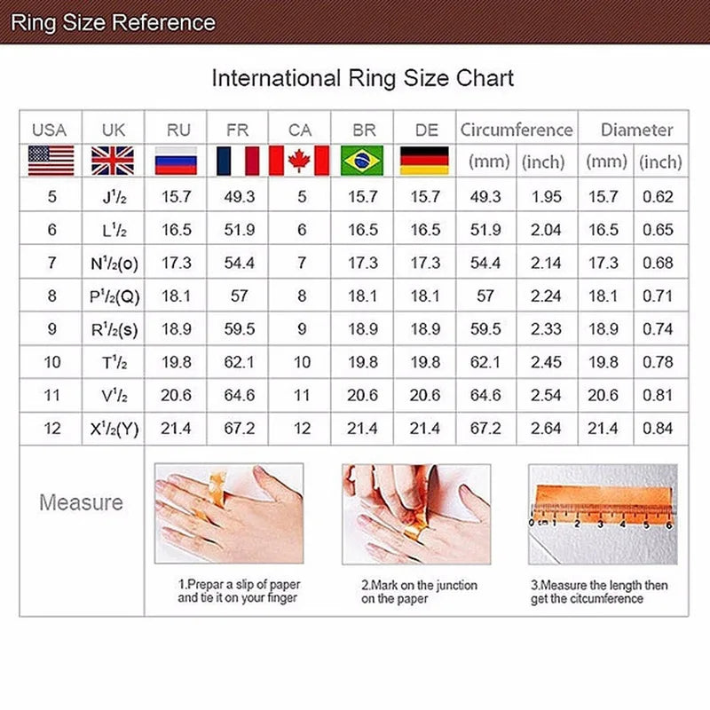 Stylish 2025 Mood Rings – Temperature-Controlled Color Changing for Women