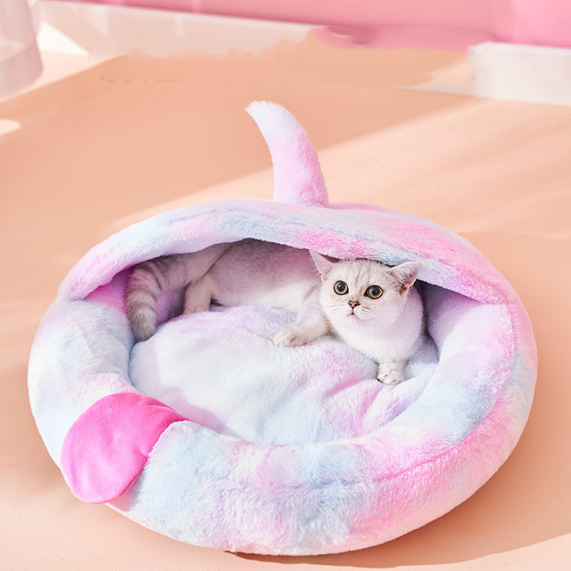 Enclosed Cat Bed